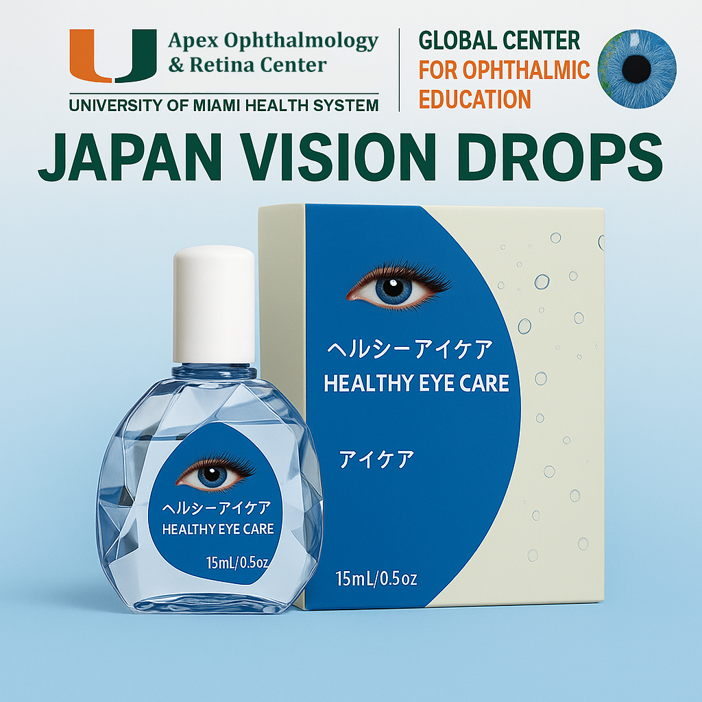 Japan Vision Drops — Rapidly Heals All Eye Conditions & Restores Vision