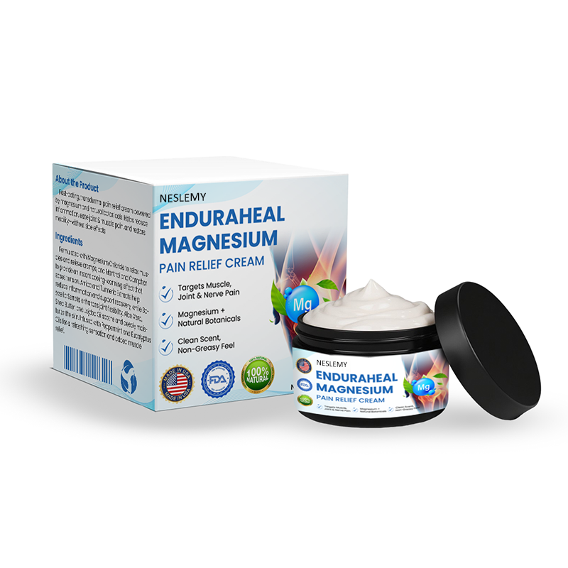 NESLEMY® EnduraHeal Magnesium Pain Relief Cream (Treats Arthritis, Neuropathy, Rheumatism, Sports Injuries & More)