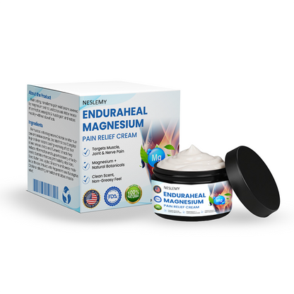 NESLEMY® EnduraHeal Magnesium Pain Relief Cream (Treats Arthritis, Neuropathy, Rheumatism, Sports Injuries & More)