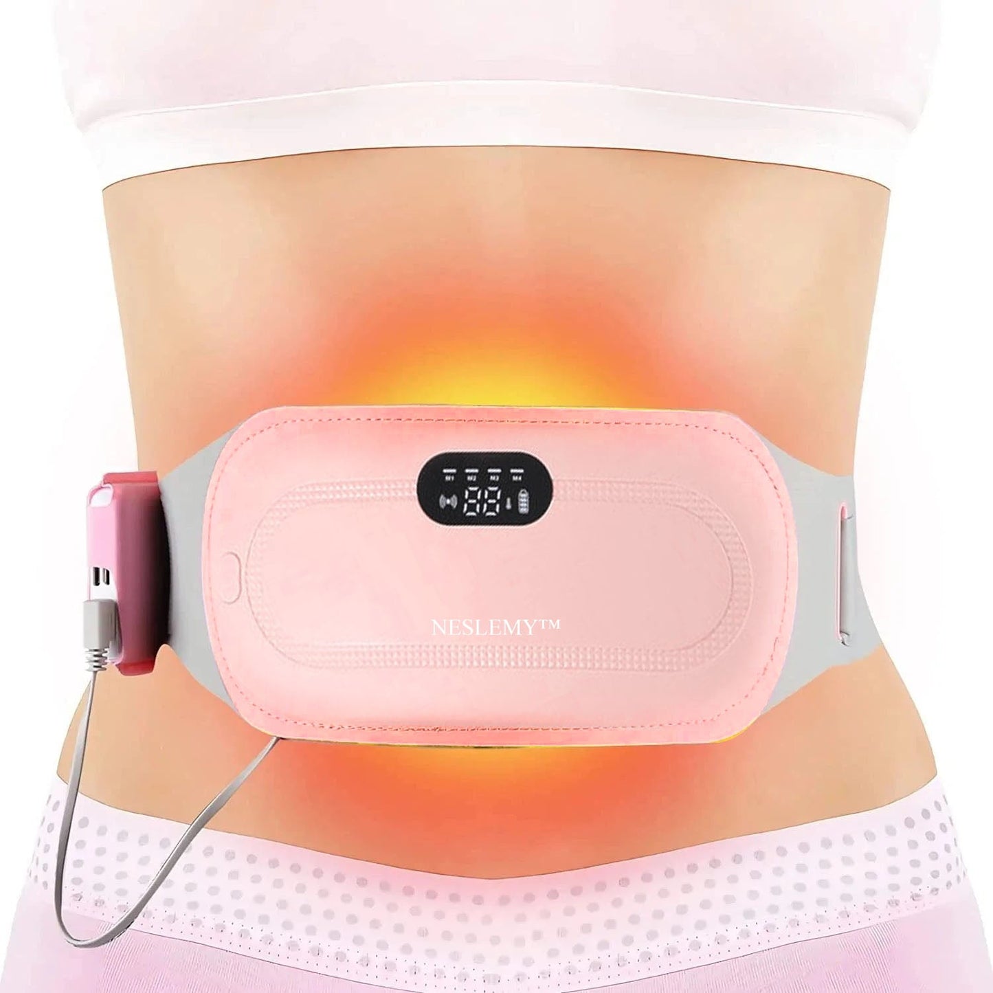 NESLEMY™🌸 female Heated Pad – Instant Comfort for Your Period Days